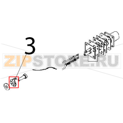 Washer Angelo Po FC1011G Washer Angelo Po FC1011GЗапчасть на деталировке под номером: 3