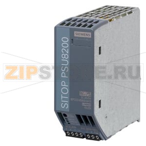 SITOP PSU8200 24 B/5 A РЕГУЛИРУЕМЫЙ БЛОК ЭЛЕКТРОПИТАНИЯ ВХОД: AC 120/230 В ВЫХОД: DC 24 В/5 A Siemens 6EP3333-8SB00-0AY0 