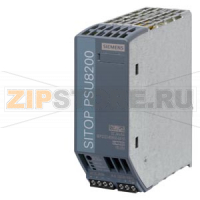 SITOP PSU8200 24 B/5 A РЕГУЛИРУЕМЫЙ БЛОК ЭЛЕКТРОПИТАНИЯ ВХОД: AC 120/230 В ВЫХОД: DC 24 В/5 A Siemens 6EP3333-8SB00-0AY0