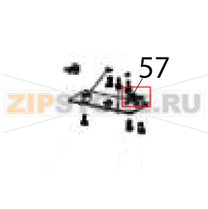 Screw Hurakan HKN-ME709 Screw Hurakan HKN-ME709Запчасть на деталировке под номером: 57