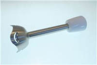 PIED MIXER/INOX/LAME 2/BLANC