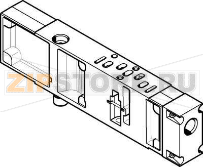 Плита вертикальная Festo VABF-S4-2-P1A3-G18 
