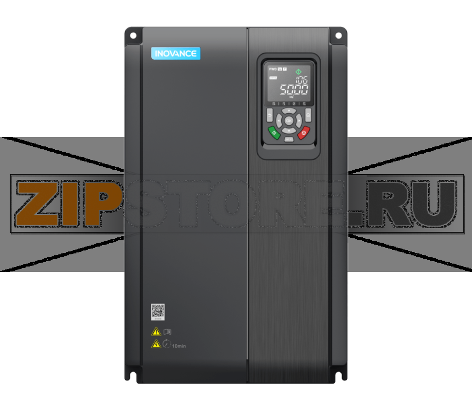 Преобразователь частоты 380-480 В, 60/75 А, 30/37 кВ, STO, 3 фазы, IP20 Inovance MD520-4T30BS-INT 