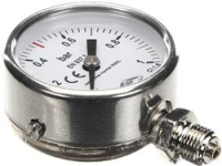 PRESSURE GAUGE 0/1 BAR D.60 1/4