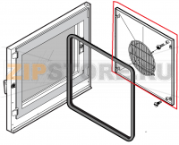 Fan guard panel assembly Lainox VE061D 