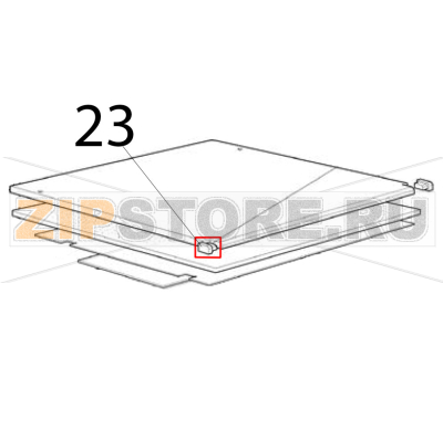 Tappo in plastica SX Scotsman B 40 Tappo in plastica SX Scotsman B 40Запчасть на деталировке под номером: 23