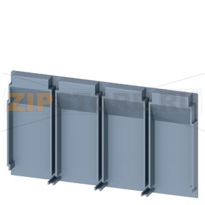 ИЗОЛИРУЮЩАЯ ПЛАСТИНА УДЛИНЁНН. 4-ПОЛ. 1 ШТ. ПРИНАДЛЕЖНОСТЬ ДЛЯ 3VA1 100/160 Siemens 3VA9111-0WJ40 