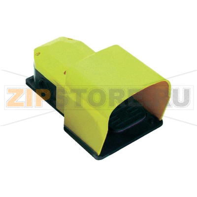 Выключатель ножной с защитой 250 В/AC, 6 А, 1 педаль, IP65, 1 шт Pizzato Elettrica PX 10211-M2 