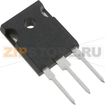Транзистор переключения мощный, NPN, TO-247, 15 A 450 В STMicroelectronics BUV 48A 