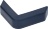Paracolpi angolare blu dis.18015, 25mm