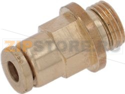 STRAIGHT FITTING ø 1/8M - 4 mm OT57 