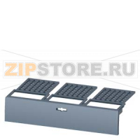 КРЫШКА КЛЕММНИКА 3-ПОЛ. 1 ШТ. ПРИНАДЛЕЖНОСТЬ ДЛЯ 3VA2 100/160/250 Siemens 3VA9221-0WD30