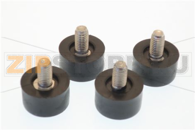 KIT 4 PZ.PIEDINI D35 H20 M10x18 