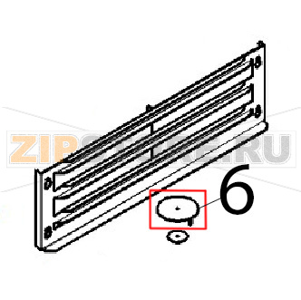 Copriforo comp. Angelo Po 2N1FAGF Copriforo comp. Angelo Po 2N1FAGFЗапчасть на деталировке под номером: 6