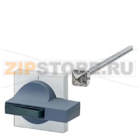 ДВЕРНОЙ ПРИВОД 8UC7 РУЧКА СЕРАЯ МАСКИРУЮЩАЯ РАМКА СВ. СЕРАЯ W. REDUCED TOLERANCE COMPENS. FOR CIRCUIT-BREAKER 3VL4, 3VL5, 3VL6 FOR ACTUATING SHAFTS 8X8MM Siemens 8UC7262-6BD26