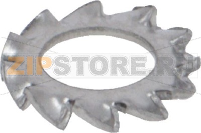 TOOTHED WASHER M4 ST./STEEL A2 UNI8842-A 