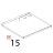 Piedino D35, H20, M10x37 Unox XL 135