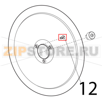 Vite TSP-DIN963, M5x14 Sirman Canova 300 Vite TSP-DIN963, M5x14 Sirman Canova 300Запчасть на деталировке под номером: 12