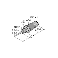 Датчик температуры Turck TP-103A-N1/8-H1141-L013