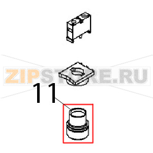 Pulsante Angelo Po BX61E Pulsante Angelo Po BX61EЗапчасть на деталировке под номером: 11