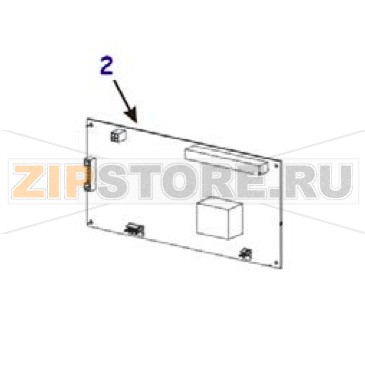Контроллер автоотрезчика Zebra 140Xi4 Плата управления отрезчика Zebra 140Xi4 (подходит только для принтеров с круглым двигателем отрезчика)Запчасть на сборочном чертеже под номером: 2Количество запчастей в комплекте: 1Название запчасти Zebra на английском языке: Kit Old Design PCB for Cutter