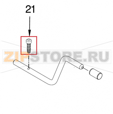 Screw KitchenAid 5KSM7580X Screw KitchenAid 5KSM7580X

Запчасть на сборочном чертеже под номером: 21

Название запчасти KitchenAid на английском языке: Screw KitchenAid 5KSM7580X