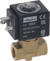 SOLENOID VALVE 2-WAY ø 1/4 220-230V