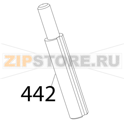 Perno col. fr. nor/cas L=76 Sirman Mirra 250 C Perno col. fr. nor/cas L=76 Sirman Mirra 250 CЗапчасть на деталировке под номером: 442