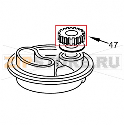Pinion, Gear (18T) (Agitator Shaft) KitchenAid K45SS Pinion, Gear (18T) (Agitator Shaft) KitchenAid K45SS

Запчасть на сборочном чертеже под номером: 47

Название запчасти KitchenAid на английском языке: Pinion, Gear (18T) (Agitator Shaft) KitchenAid K45SS