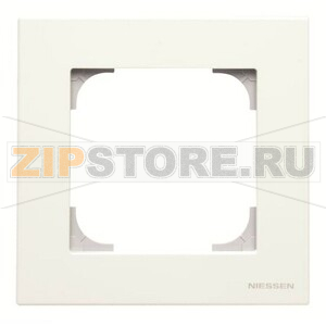Рамка одноместная, альпийский белый ABB 2CLA857100A1101 