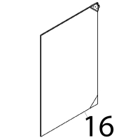 Door inside glass ass. y Angelo Po BX101E