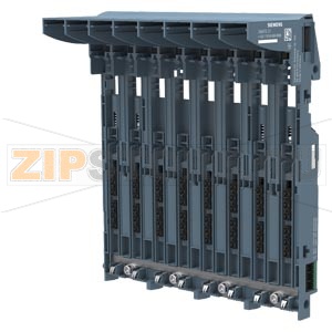 SIMATIC ET 200SP HA, восьмиместный модуль-носитель для модулей ввода-вывода, носитель для восьми модулей ввода-вывода для станции ET 200SP HA Siemens 6DL1193-6GC00-0NN0 