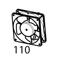 Compact fan 120 Tecnoinox EFB10DS