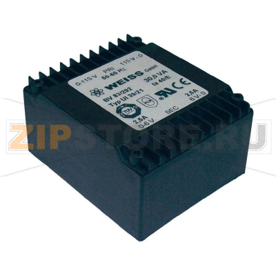 Трансформатор PCB 2x115 В, 2x21 В/AC, 715 мА Weiss Elektrotechnik 83/298 
