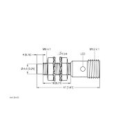 Датчик индуктивный Turck NI3-EG08K-AN6X-H1341