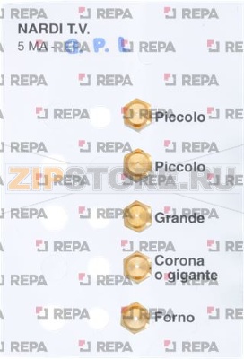 LPG INJECTORS 5MA BURNER KIT 5 PCS 