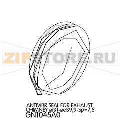 Antivibr.Seal for exhaust chimney øi31-øe39,9-Sp=7,5 Unox XB 603G Antivibr.Seal for exhaust chimney øi31-øe39,9-Sp=7,5 Unox XB 603GЗапчасть на деталировке под номером: 49Название запчасти на английском языке: Antivibr.Seal for exhaust chimney øi31-øe39,9-Sp=7,5 Unox XB 603G