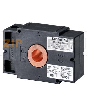 АКСЕССУАР F. STRIPS 3NJ41 IN-LINE FUSE SW.DISC. S.NH1-3 INTEGRAT. CURR. TRANSДЛЯMER 500/1A,CL.0.5 Siemens 3NJ4915-2JA10 