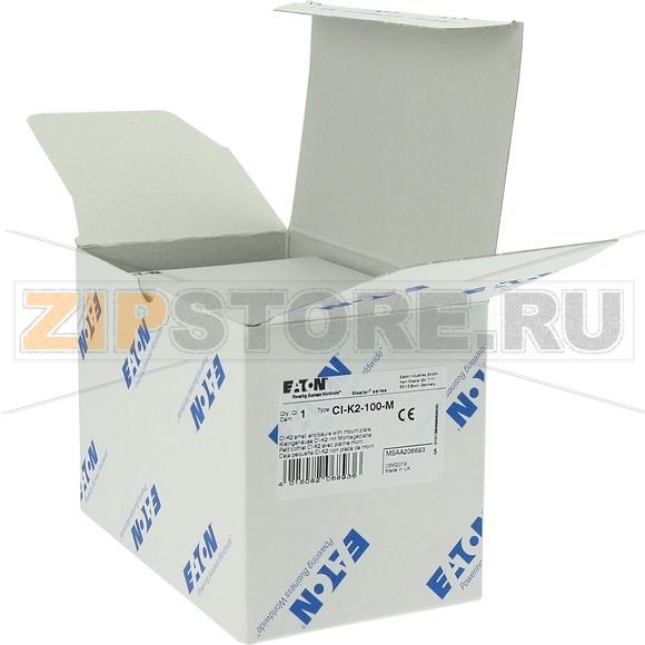 Корпус изолированный, ДхШхВ=181x100x100 мм, + монтажная плата Eaton CI-K2-100-M 