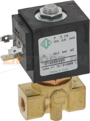 ELETTROVALVOLA ODE 2 VIE ø 1/8 220V 