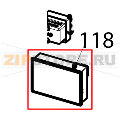 Reversing, humidifier, selector board Tecnoinox EFC06M Reversing, humidifier, selector board Tecnoinox EFC06MЗапчасть на деталировке под номером: 118