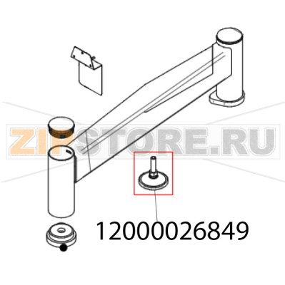 Опора регулируемая LV.A-100-24-SST-M16*58 Abat МПЛ-40 Опора регулируемая LV.A-100-24-SST-M16*58 Abat МПЛ-40Запчасть на деталировке под номером: 12000026849