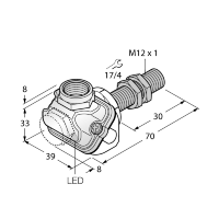 Датчик индуктивный Turck BI2-EM12WDTC-Y1X
