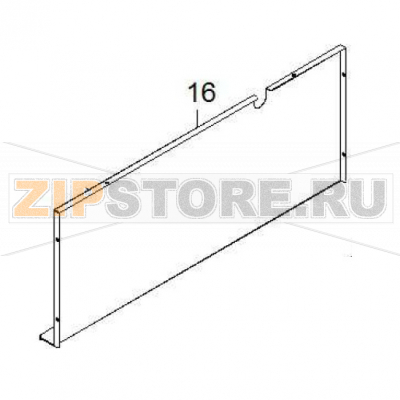 Lock panel Sagi TF101S Lock panel Sagi TF101SЗапчасть на деталировке под номером: 16Название запчасти на английском языке: Lock panel Sagi TF101S