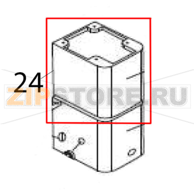 Pillar II Hurakan HKN-KS7 Pillar II Hurakan HKN-KS7Запчасть на деталировке под номером: 24