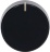 KNOB SAMET BLACK ø 34 mm