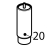 Piede 1"3/4 inox con piastrina Tecnoinox PFU70V7