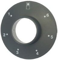 КОЛЬЦЕВАЯ ГАЙКА ДЛЯ РУЧКИ Ø 84 ММ 1-2-3-4-5-6