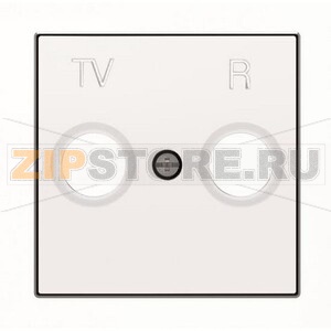 Накладка для TV-R розетки, альпийский белый ABB 2CLA855000A1101 