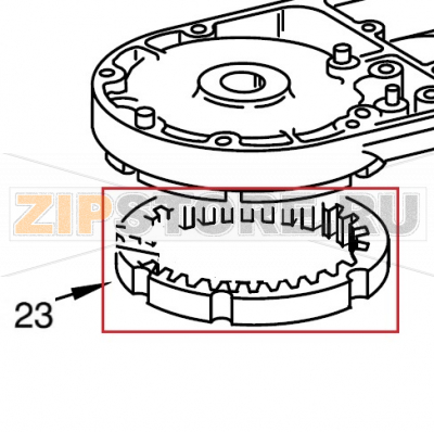 Gear, Internal KitchenAid K45 Gear, Internal KitchenAid K45

Запчасть на сборочном чертеже под номером: 23

Название запчасти KitchenAid на английском языке: Gear, Internal KitchenAid K45
